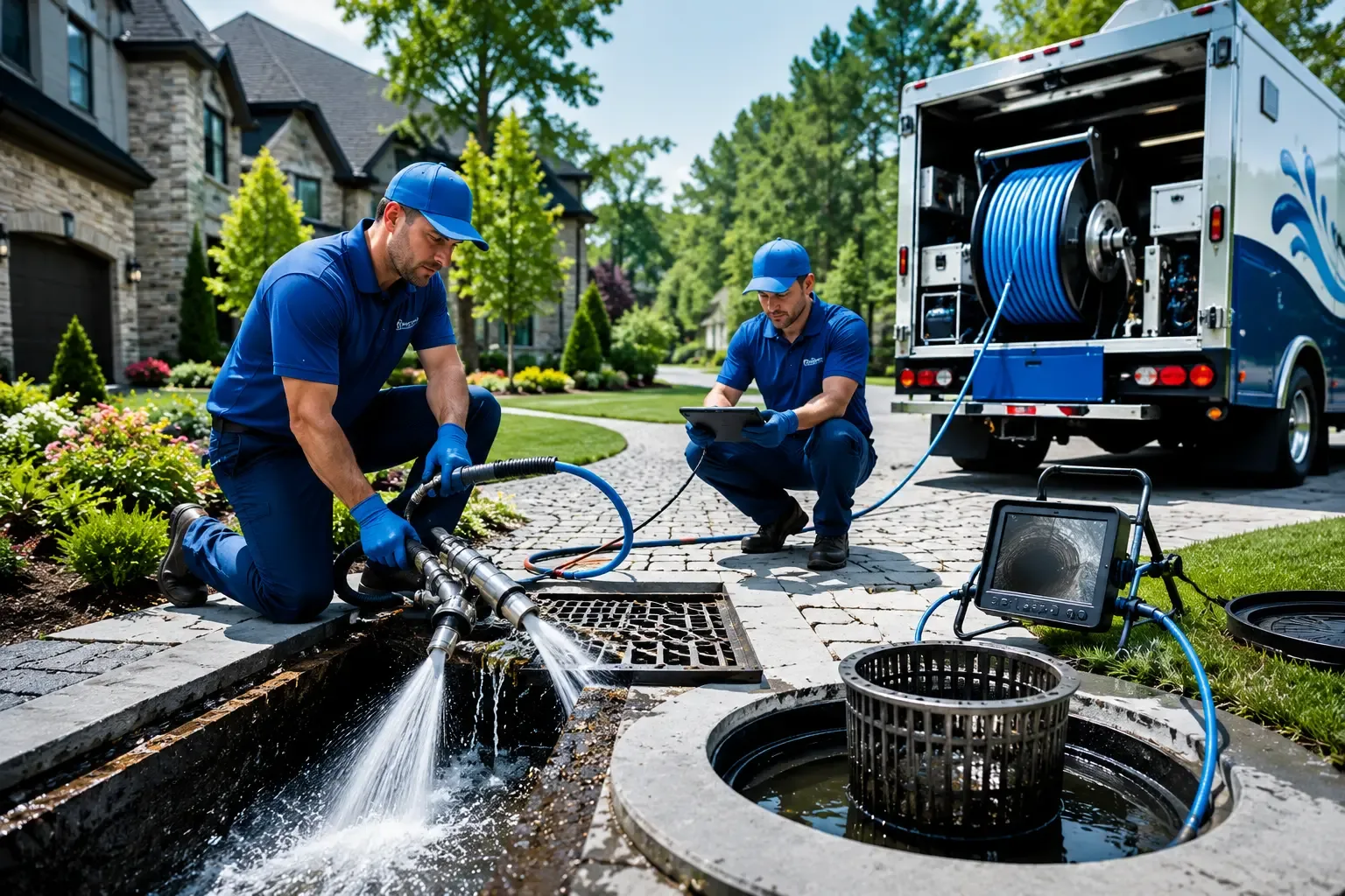 Local outdoor drain cleaning professionals in Amesbury, MA